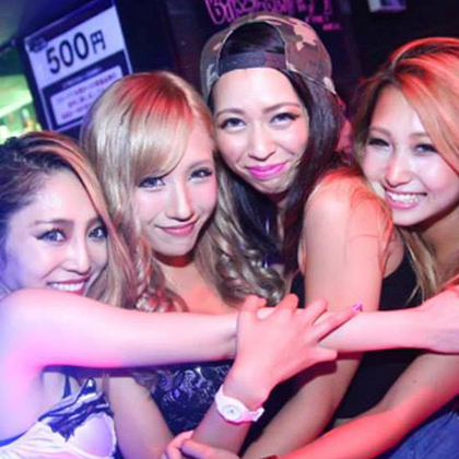 Nightlife in Osaka-CLUB AMMONA Nightclub 2015.08