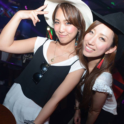 Nightlife in Osaka-GHOST ultra lounge Nightclub 2015.06