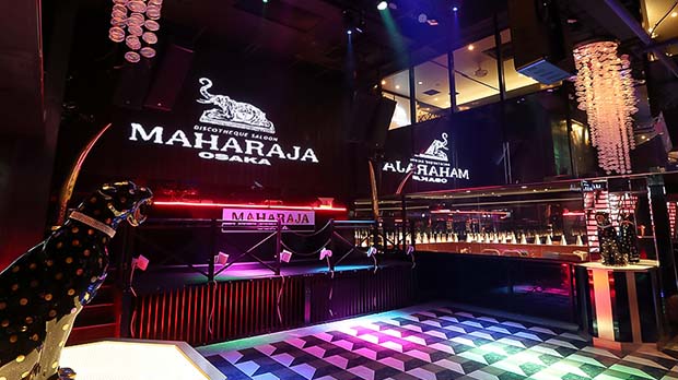 大阪夜生活-Maharaja Osaka 夜店(1)
